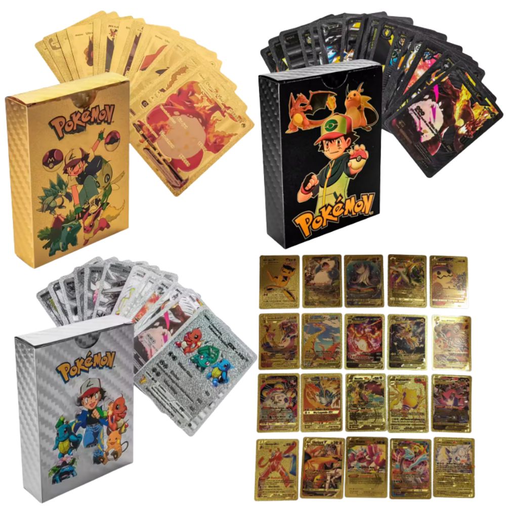 Party Games No Props - 55 Adet Pokémon Kartı Vmax GX