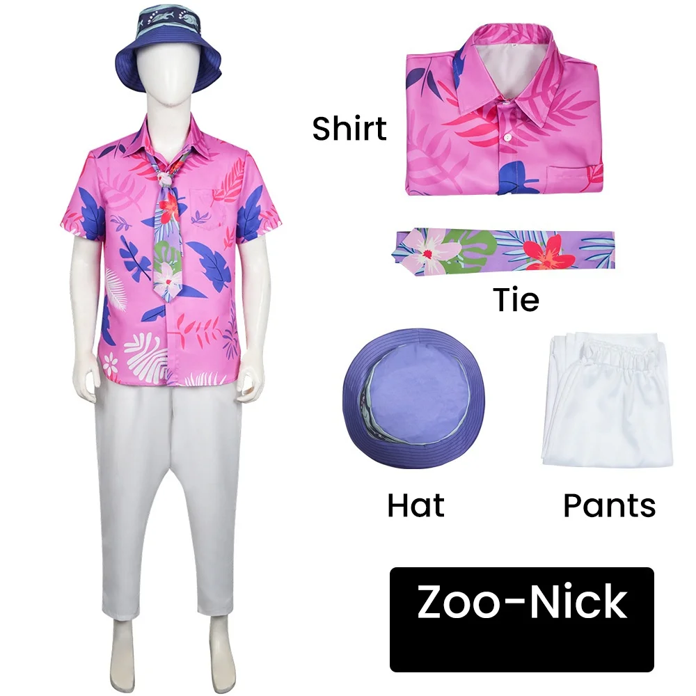 Party Games For Adults And Kids - Film Zoo Nick Wilde Cosplay Kostümü