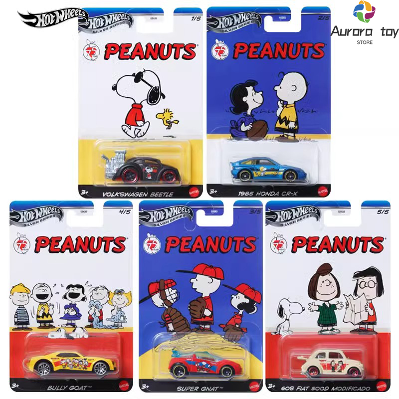Mattel Toy Hot Wheels - 1/64 Hot Wheels Araba Modeli Snoopy