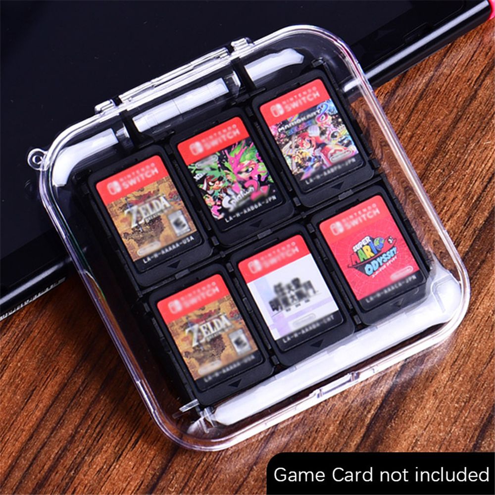 Party Games Nintendo Switch - Sert Şeffaf PC Kılıfı Oyun Kartı