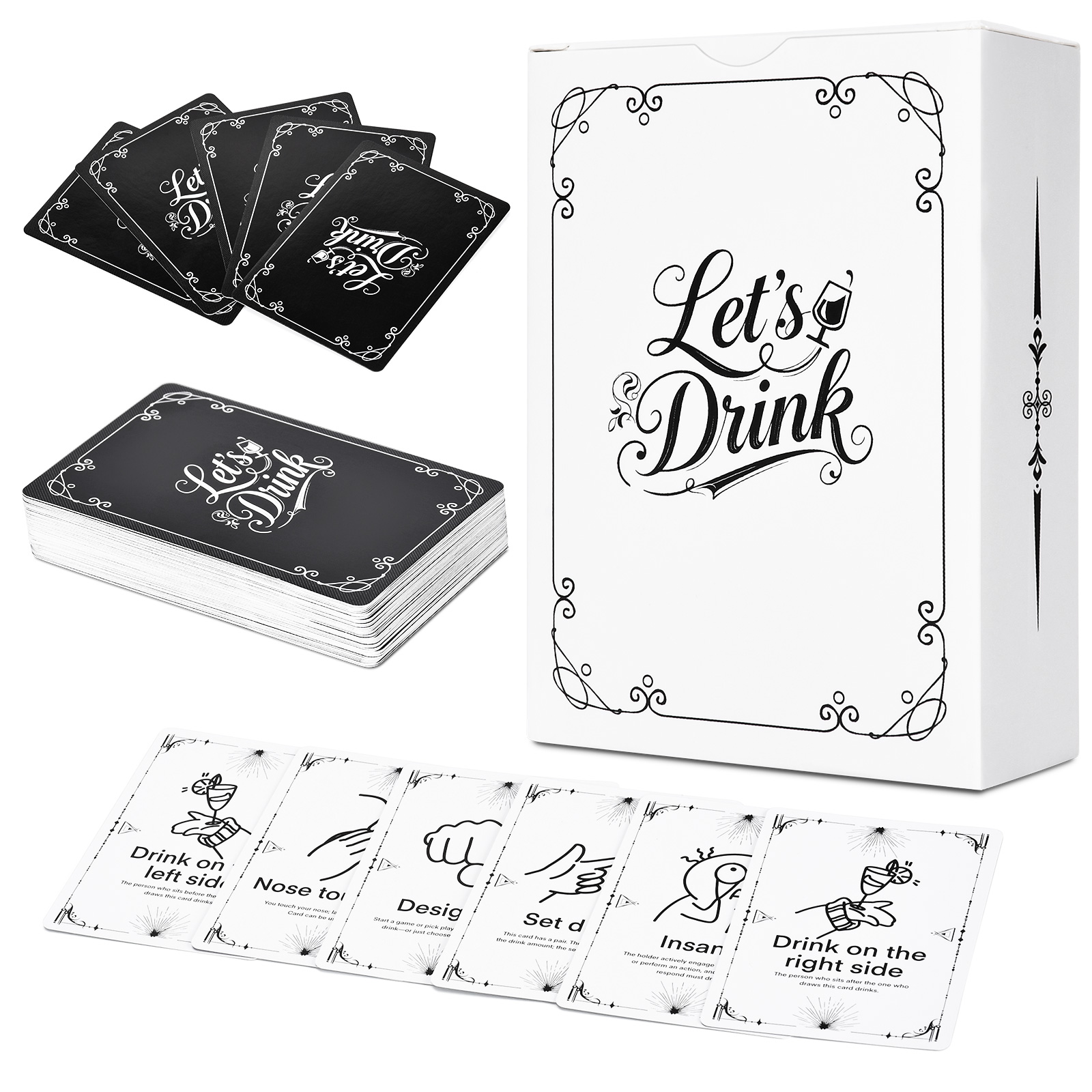 Party Games College - Yetişkinler İçin İçki Oyunu Kartları –