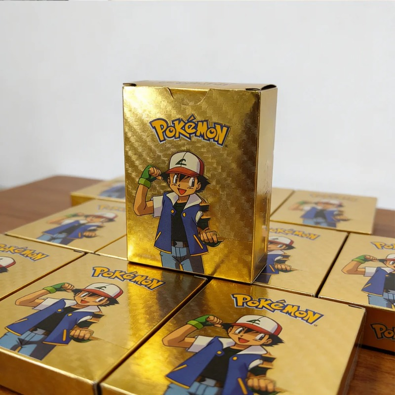 Party Games Board Game - 55 Adet Pokemon Kartı Vmax GX