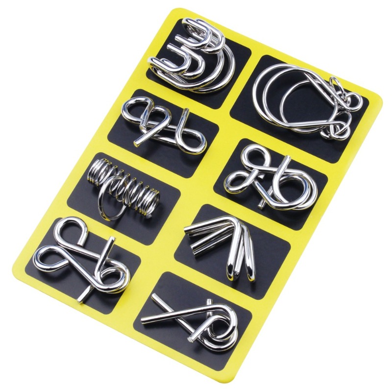 8 Parçalı Metal Bulmaca Seti K - Party Games Board Game incelemesi ve fiyatı