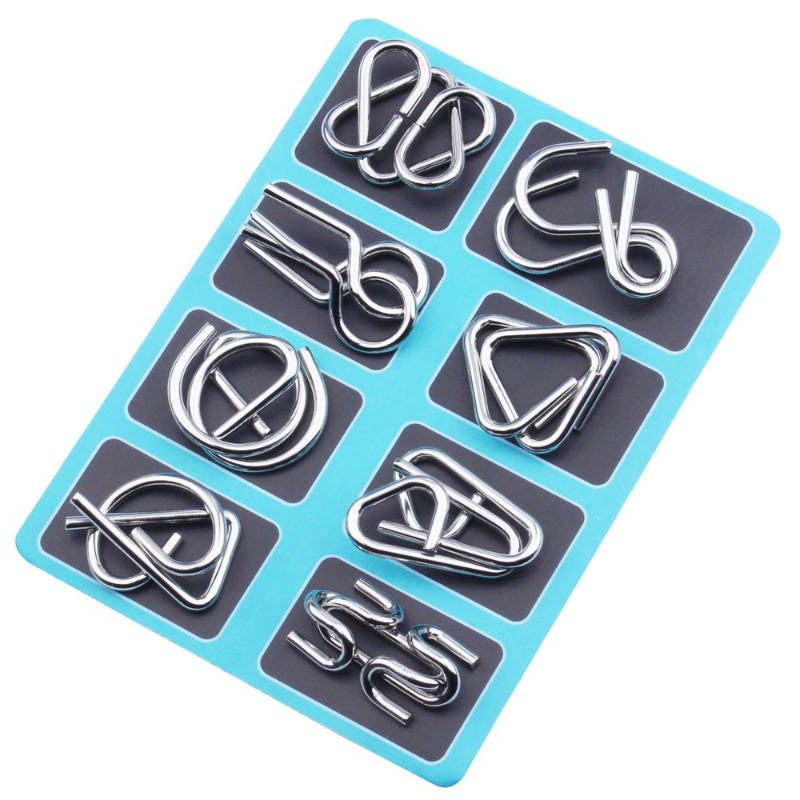 8 Parçalı Metal Bulmaca Seti K - Party Games Board Game incelemesi ve fiyatı