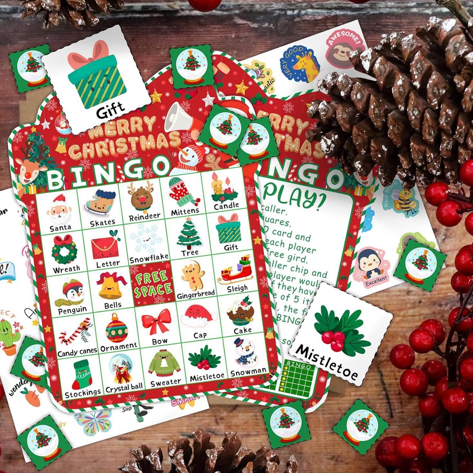 Noel Bingo Kartları Çocuklar İ - Party Games Bingo incelemesi ve fiyatı