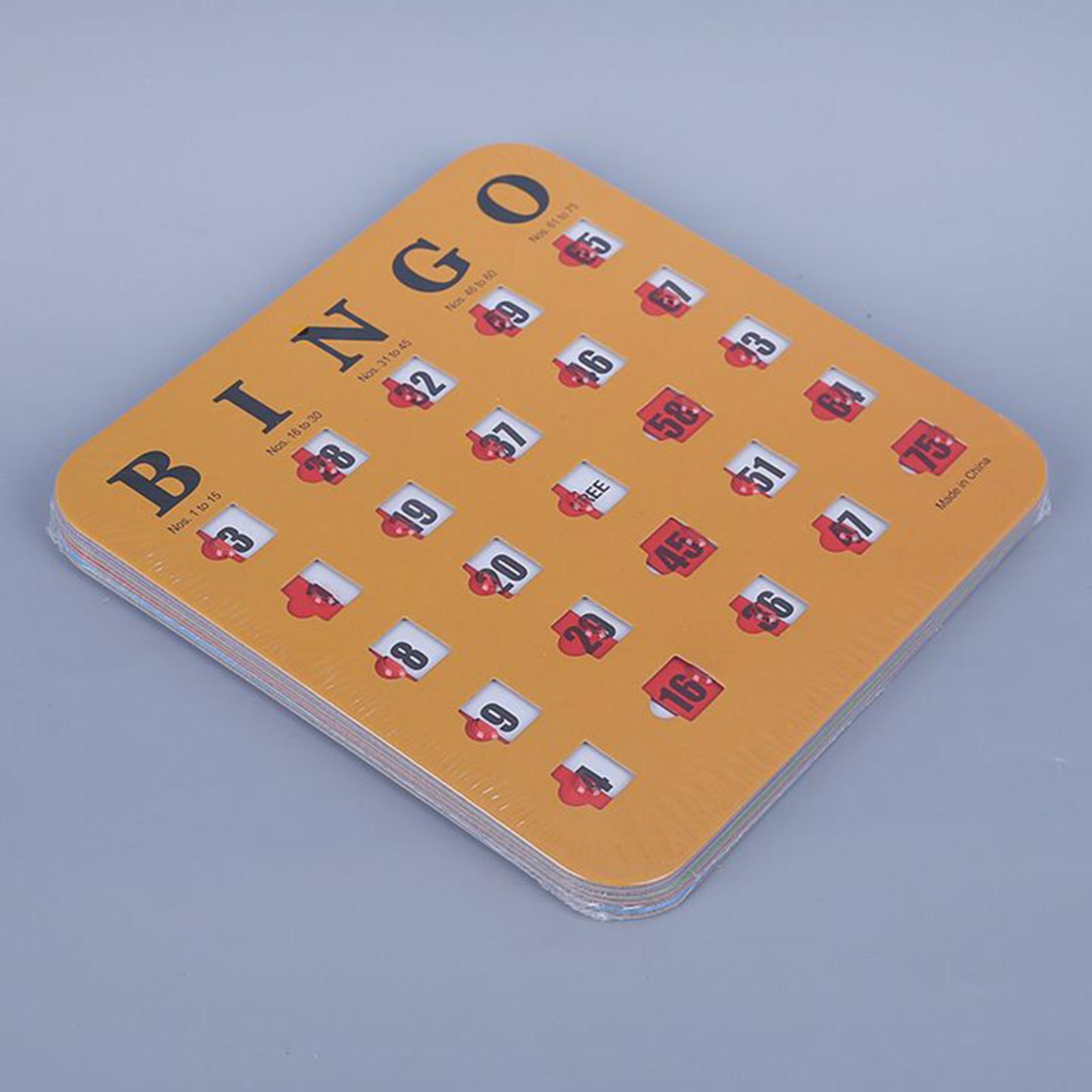 5 adet Sürgülü Bingo Oyun Kart - Party Games Bingo incelemesi ve fiyatı