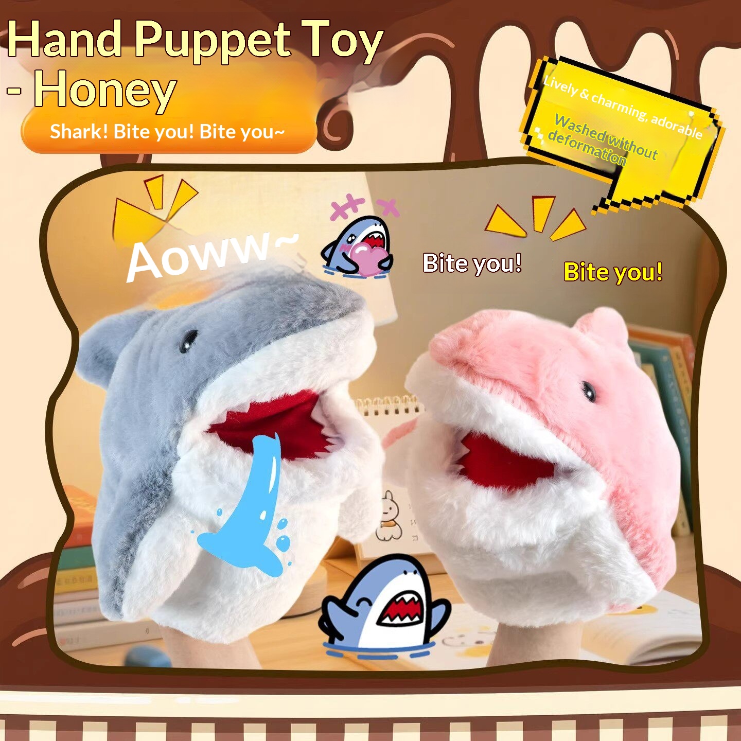 Köpekbalığı El Kuklası Peluş K - Party Games Children incelemesi ve fiyatı