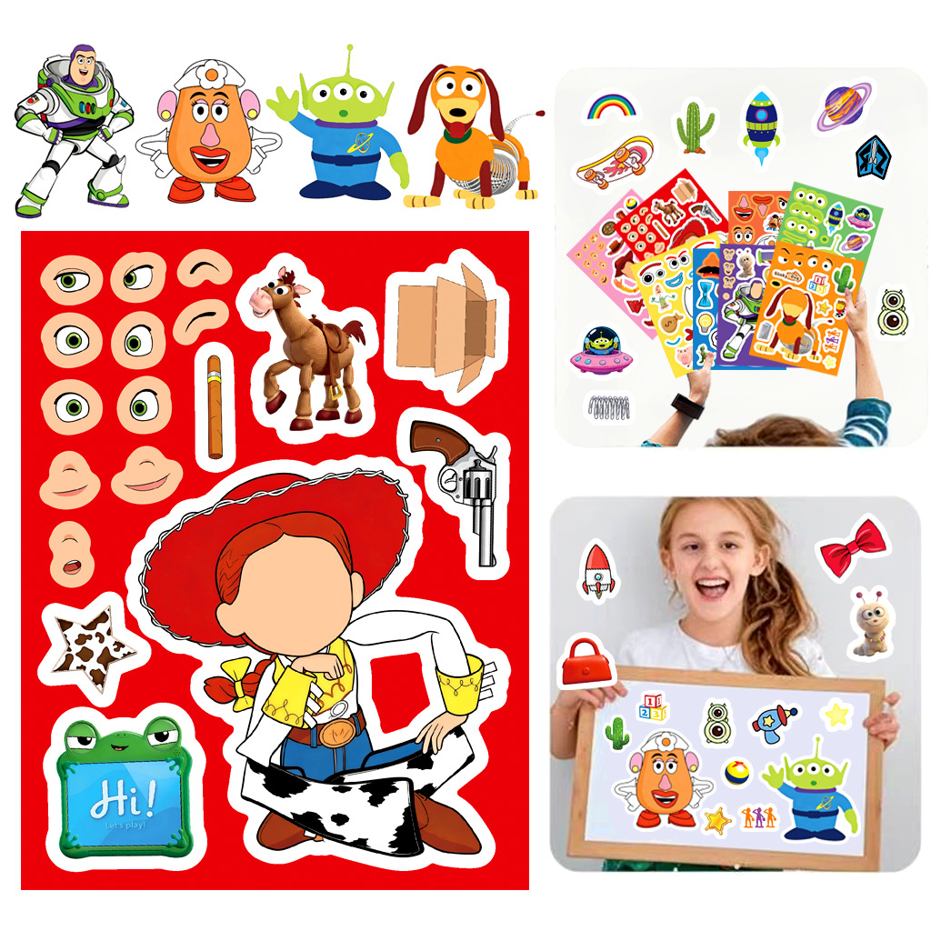 8/16 Yaprak Yüz Yapma Çizgi Fi - Party Games Children incelemesi ve fiyatı