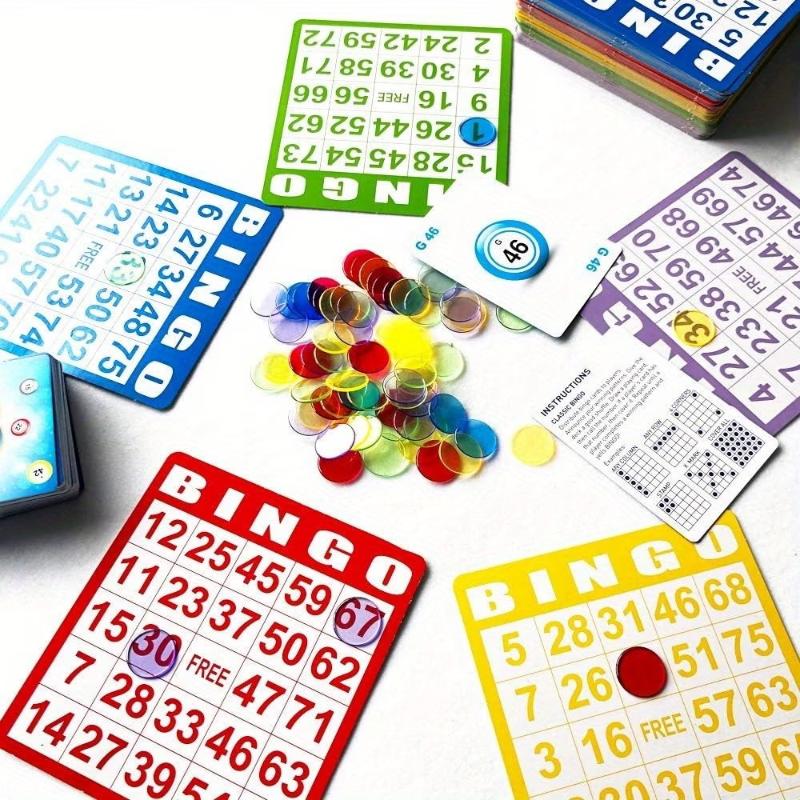 50/100 Adet Tekrarlamayan Bing - Party Games Bingo incelemesi ve fiyatı