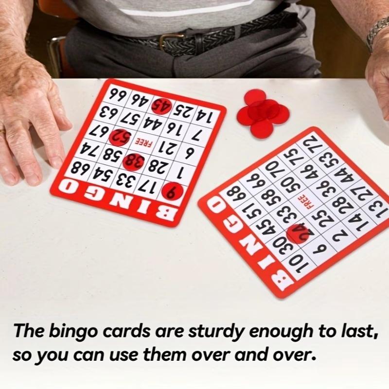 50/100 Adet Tekrarlamayan Bing - Party Games Bingo incelemesi ve fiyatı