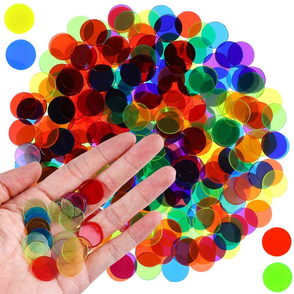 100 Adet Plastik Yuvarlak Saym - Party Games Bingo incelemesi ve fiyatı