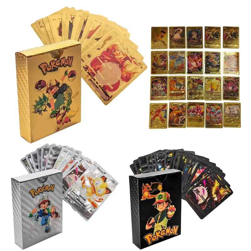 55 Adet Pokemon Kartı Vmax GX  - Party Games Board Game incelemesi ve fiyatı