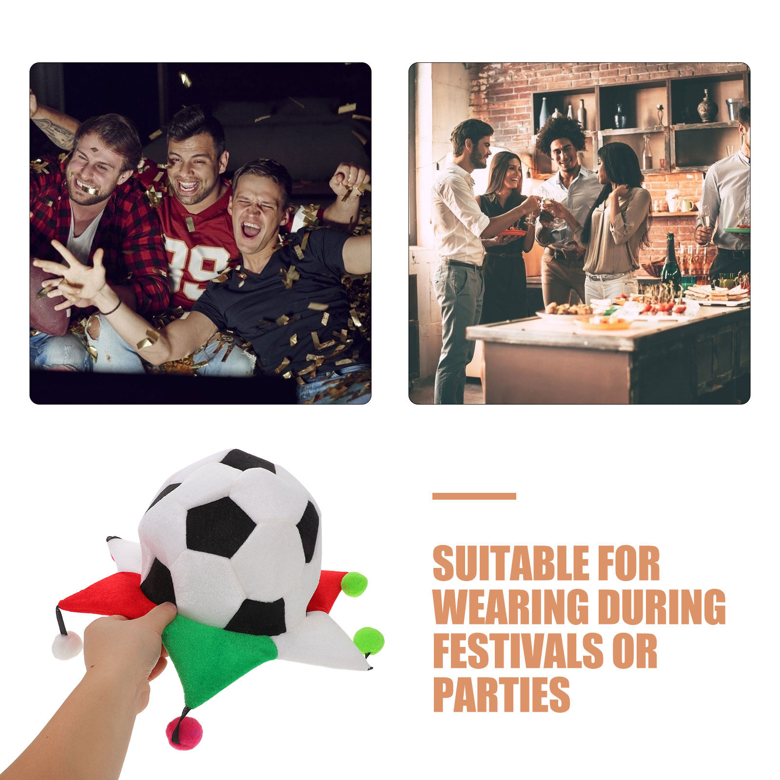 Futbol Karnaval Şapkası Dekora - Party Games No Props incelemesi ve fiyatı